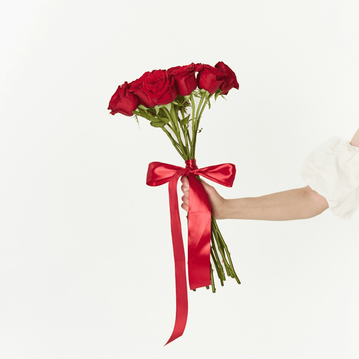 12 Red Roses – Flower Delivery