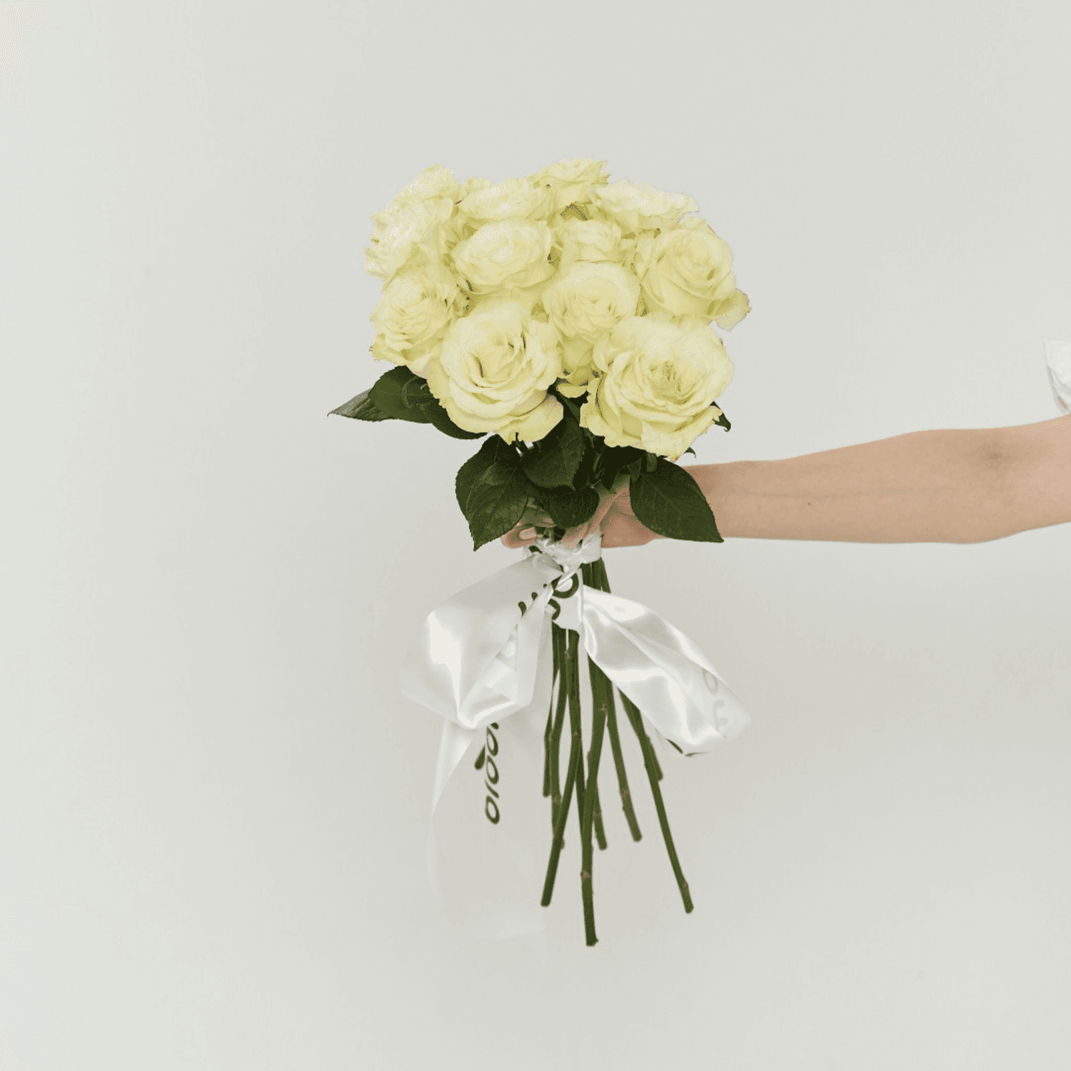 12 White Roses for Sympathy – Funeral Flower Delivery