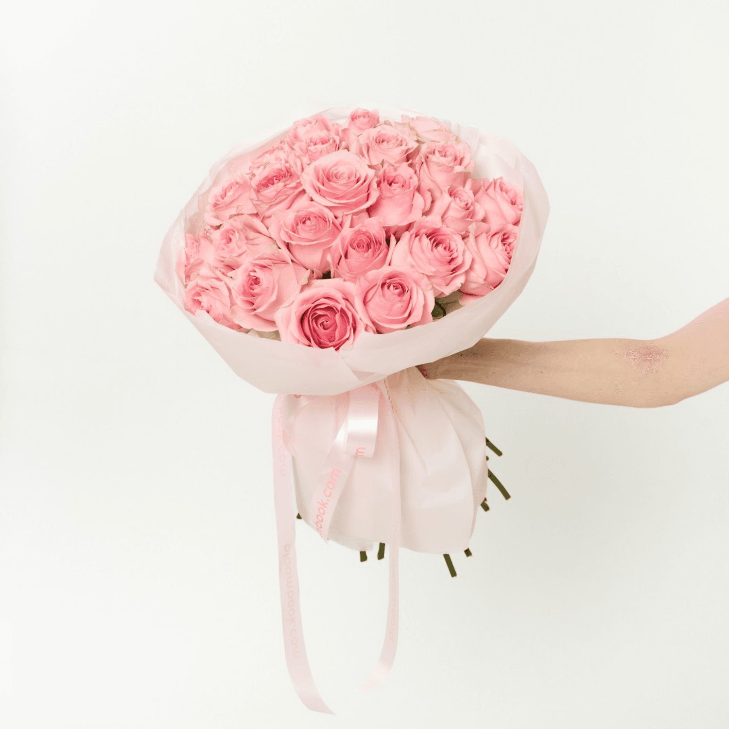 25 Pink Roses Bouquet | Flower Delivery