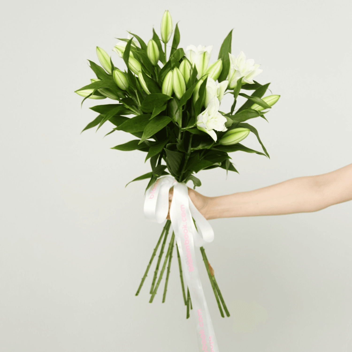 White Lilies Sympathy Bouquet – Funeral Flower Delivery